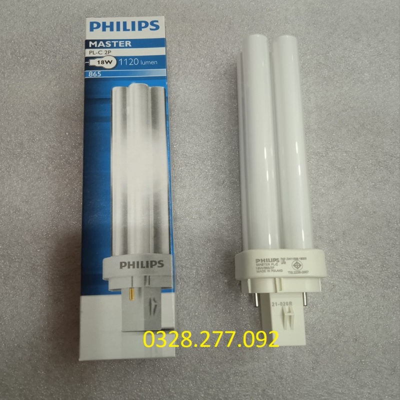 Bóng đèn compact Philips Master PL-C 2P 18W