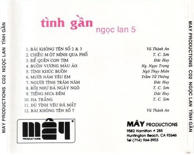 [HCM]Bộ 4 CD Ngọc Lan tuyển chọn