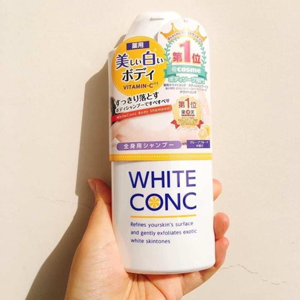 Sữa tắm trắng da toàn thân White Conc Body Shampoo CII