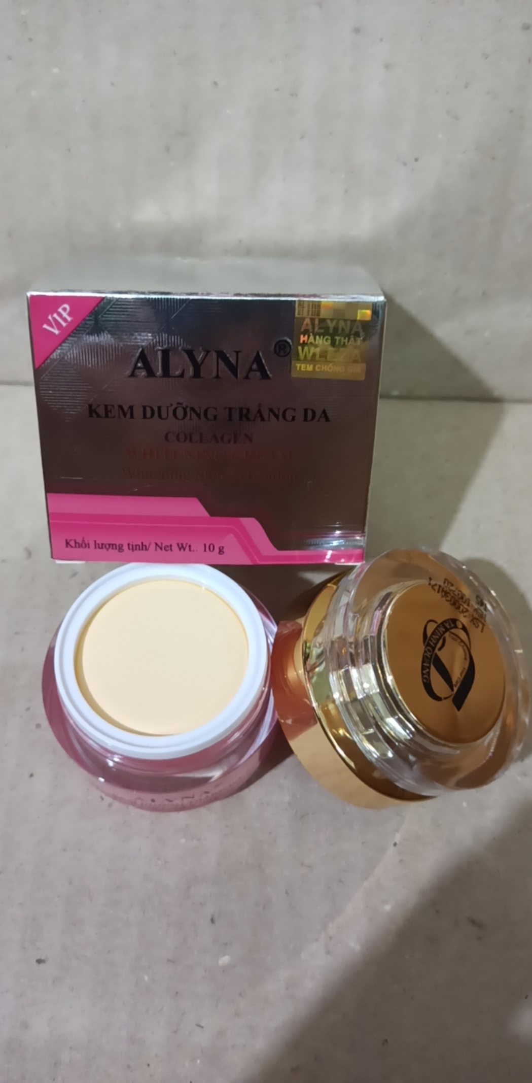 kem Alyna collagen dưỡng trắng da