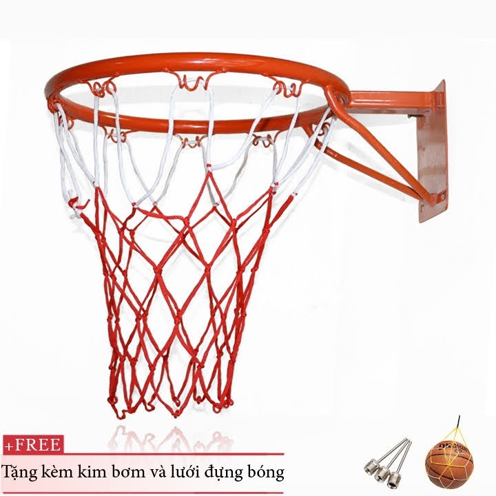 Combo khung (có lưới) + bóng rổ (size 5,6,7)
