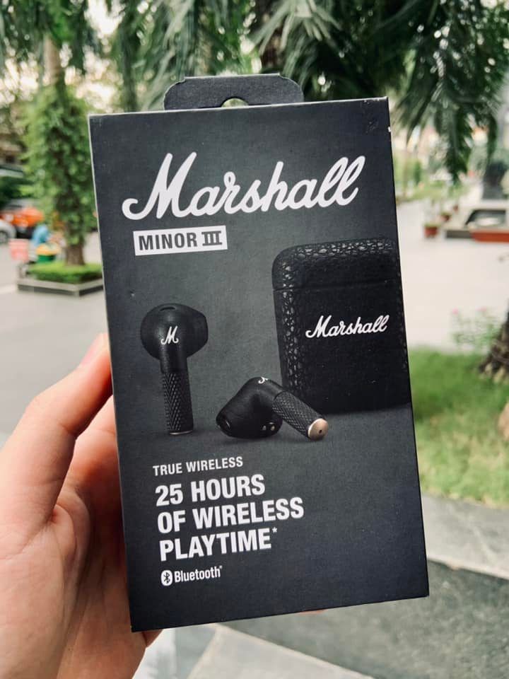 Tai nghe Marshall Minor 3Giá rẻ Tai nghe Marshall Minor 3True Wireless Tai