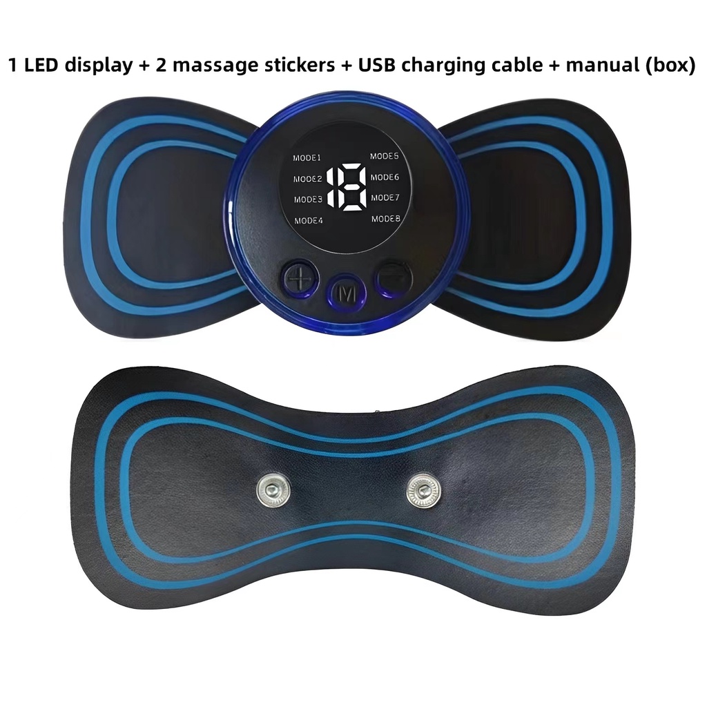 MÁY MASSAGE MINI MIẾNG DÁN XUNG ĐIỆN GIẢM ĐAU HIỆU QUẢ