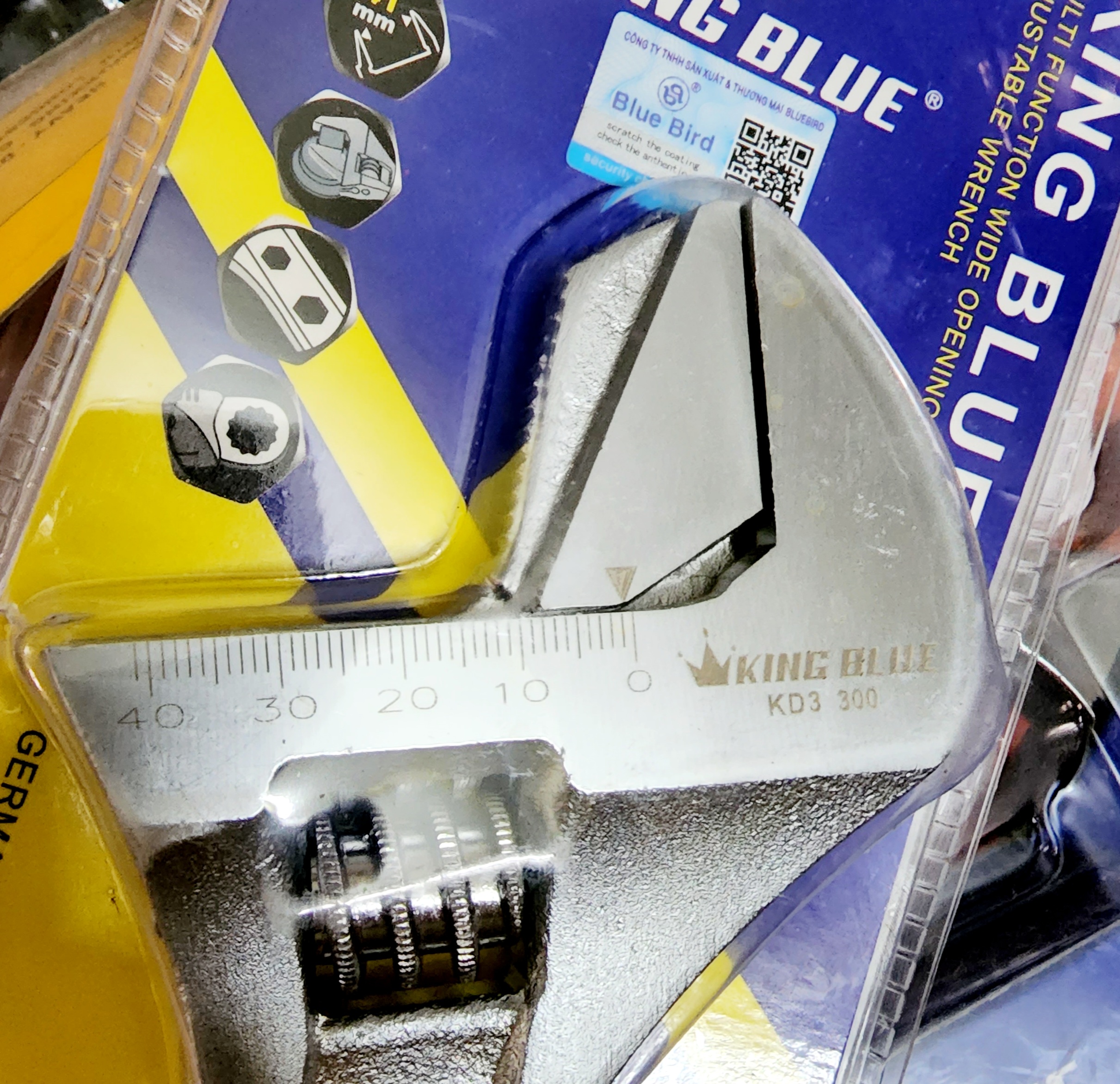 Mỏ lết công nghệ Kingblue 8'', 10'', 12'' cao cấp