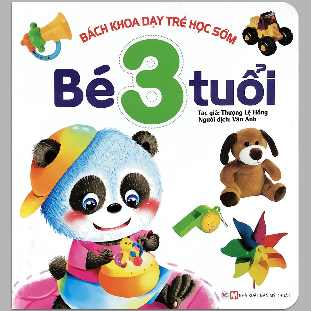 Sách Bách Khoa Dạy Trẻ Học Sớm dành cho bé từ 1 đến 3 tuổi