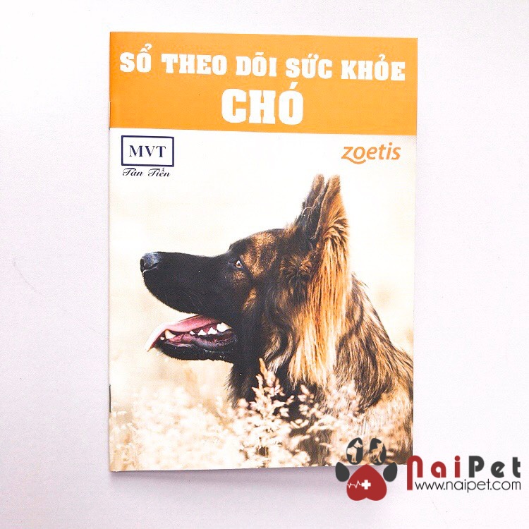 Sổ Theo Dõi Sức Khoẻ Thú Cưng