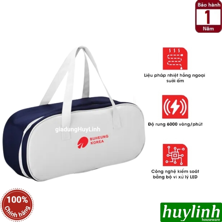 Máy đai massage bụng Buheung Korea HMO-2005LB (máy mat xa)