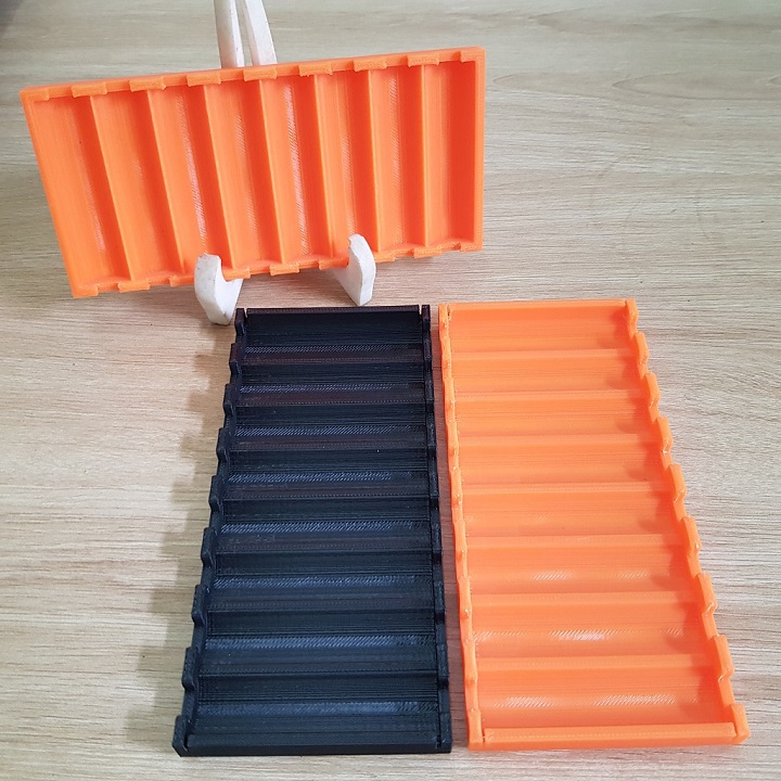 [DIY] Khuôn đóng cell pin 18650, dùng đóng sạc dự phòng 8 cell 1 hàng | khuôn đóng pin 8s