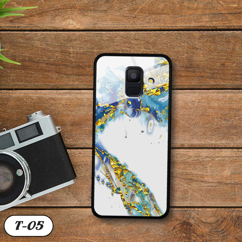 Ốp lưng kính 3D Samsung A6 2018