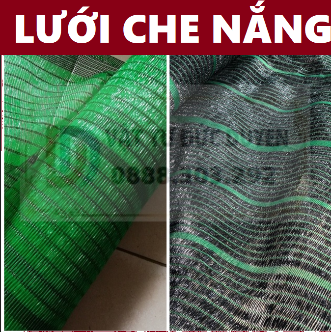 Lưới Lan Che Nắng bản rộng 2 mét