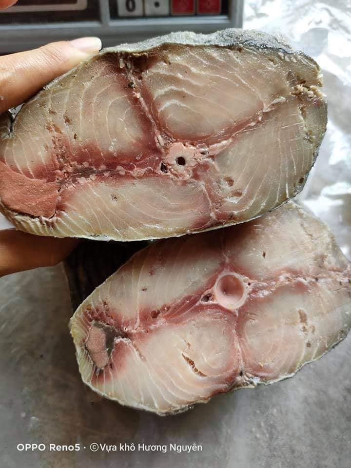 mắm thu muối vùi (có size cá lớn 500g- 900g 1con), mắm thơm ngon, Khô Thoại Sơn