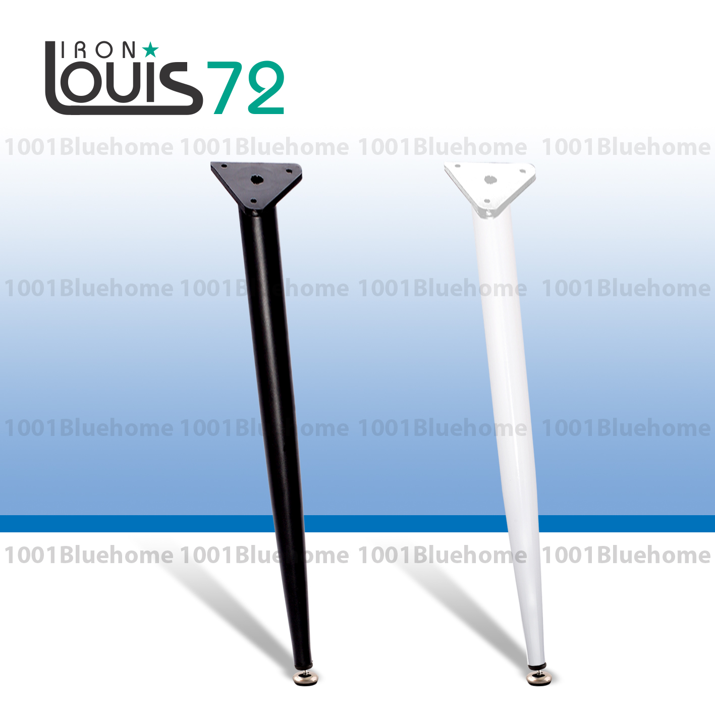Chân bàn thép Louis 72