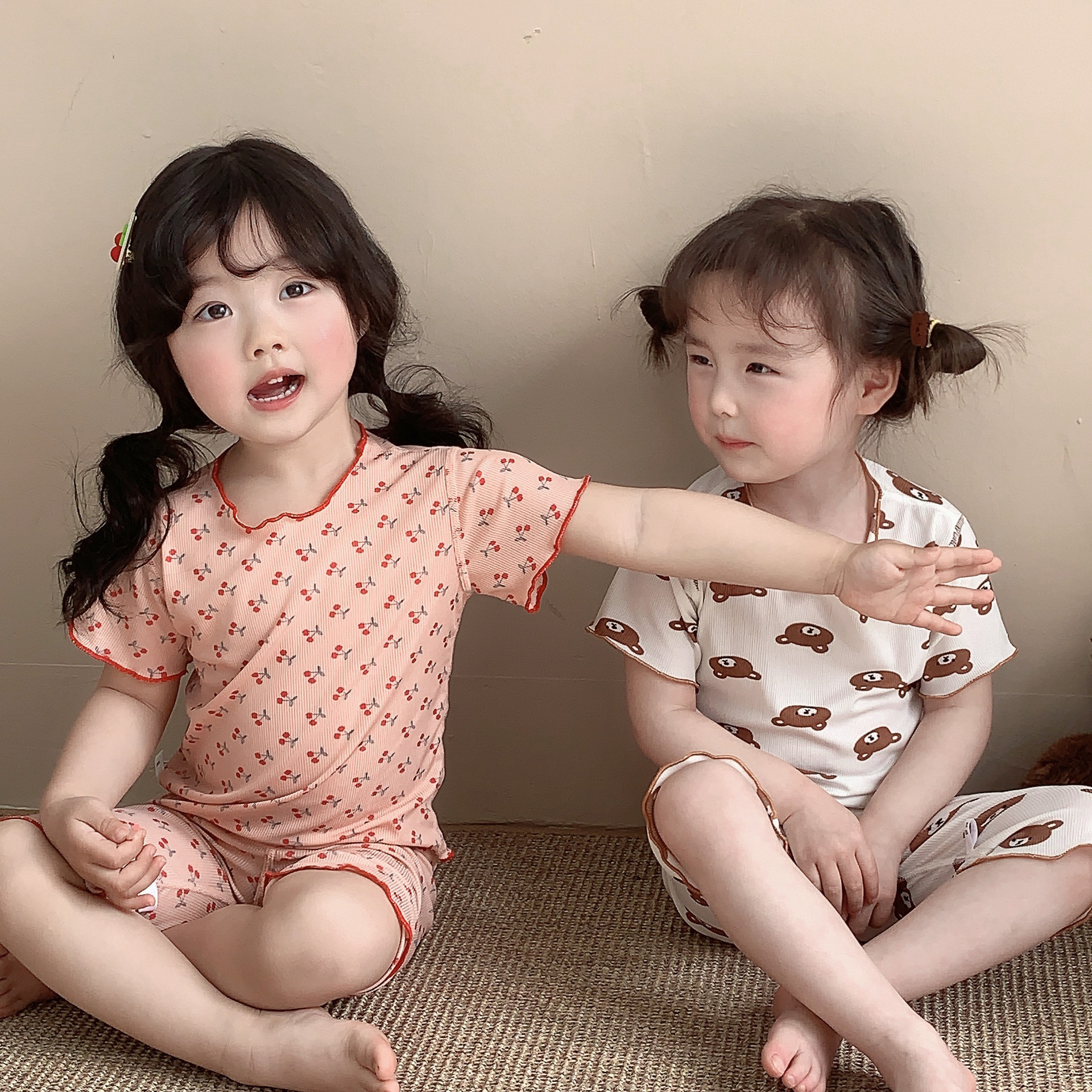 Đồ Bộ Bé Gái Mùa Hè Hoa Nhí