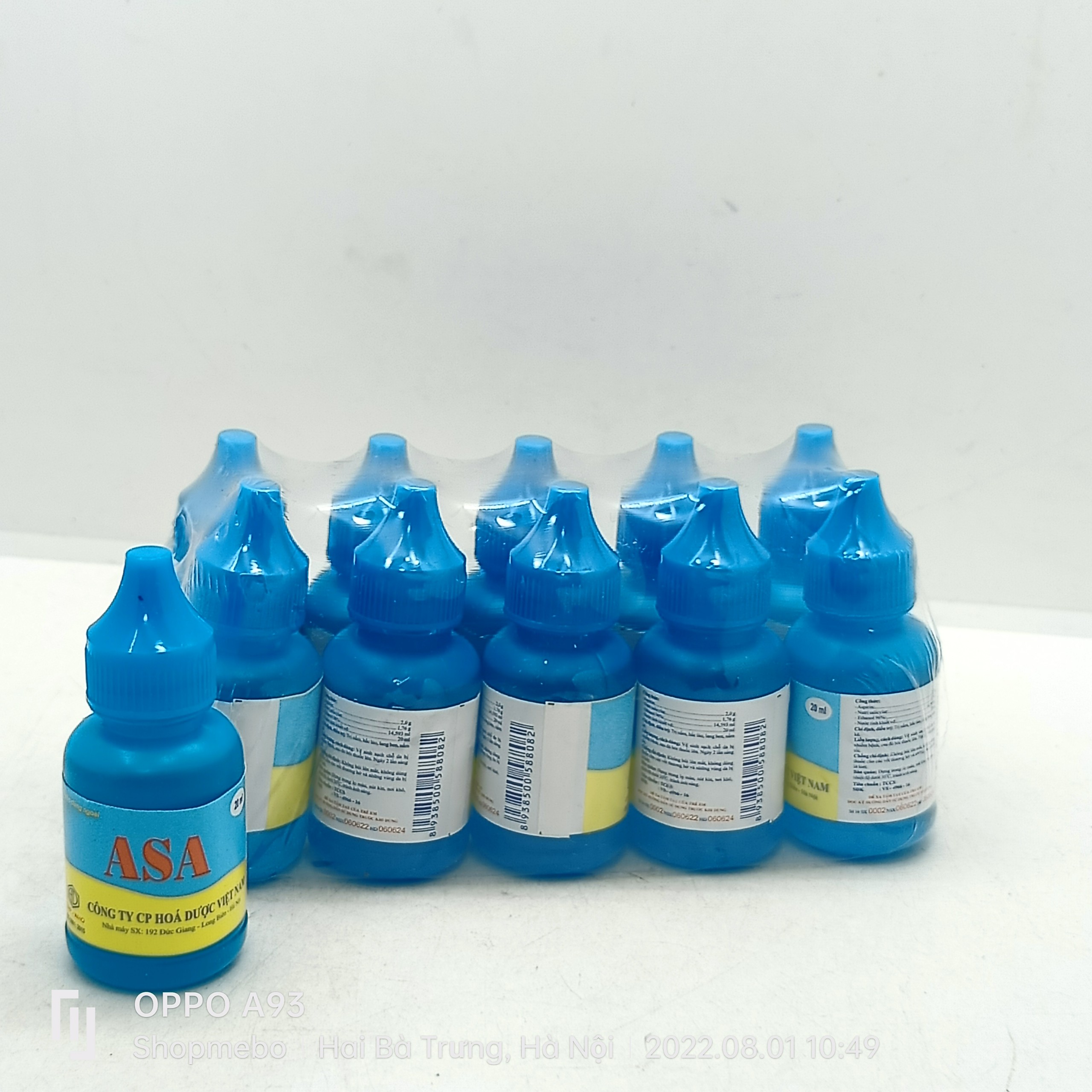 COMBO 10 LỌ ASA BÔI DA