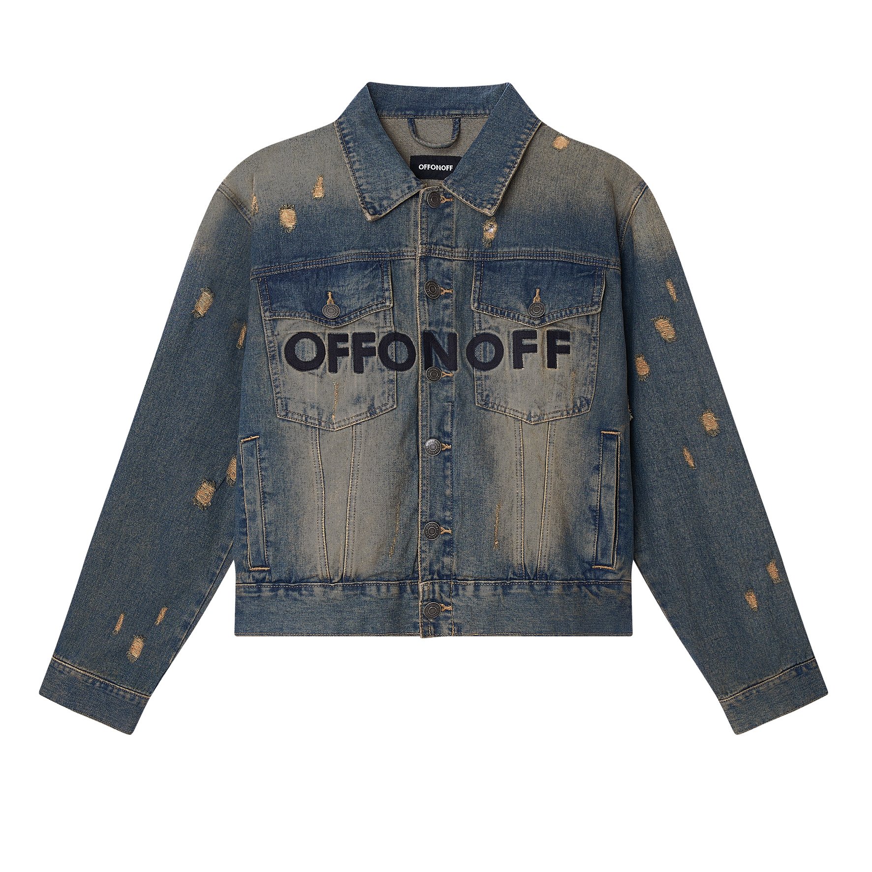 OFFONOFF DEMIN JACKET / BLUE