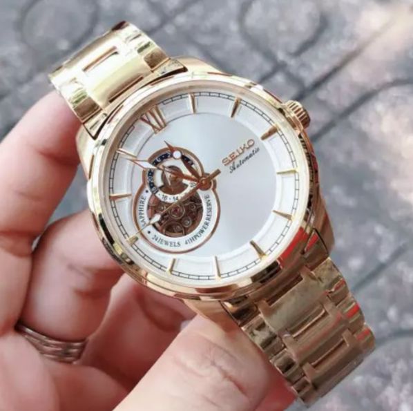 { ĐỒNG HỒ BẢO TÍN SHOP SỊN } Đồng Hồ Cơ Nam Seiko Automatic - Bào Hành 12 Tháng { GIAN BÁN BUÔN ORIENT SK SEIKO PATEK }