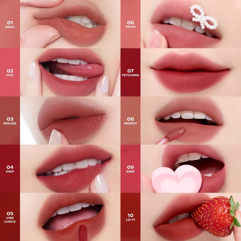 Son Tint Nước OFÉLIA Sugarplum MistyNow Blurring Tint (3.8g)