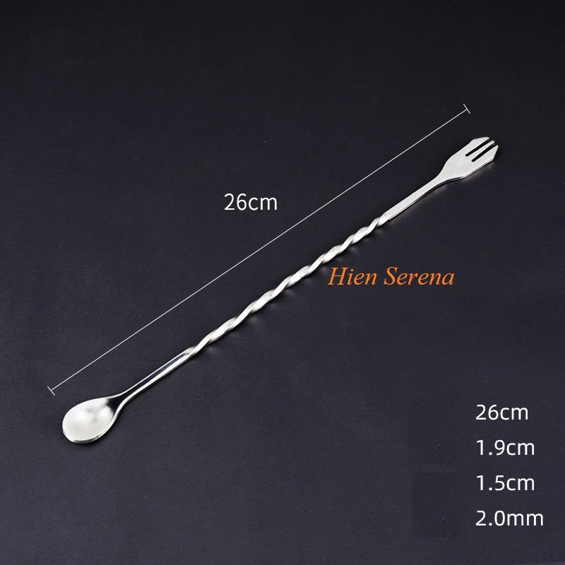 Thìa khuấy pha chế - Thìa bar 26cm - 32cm