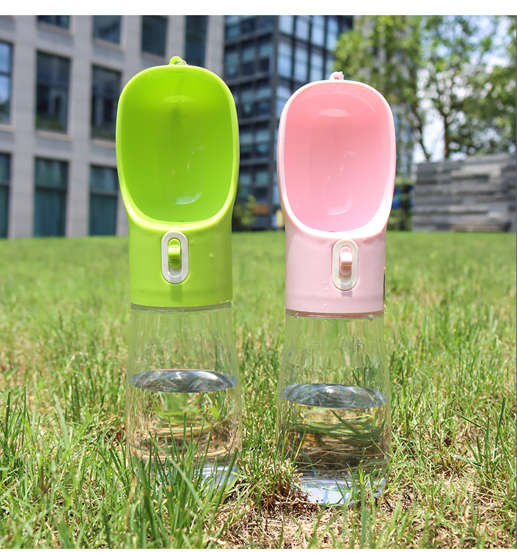 bình nước du lịch 350ml cho chó mèo - T3 PETS SHOP