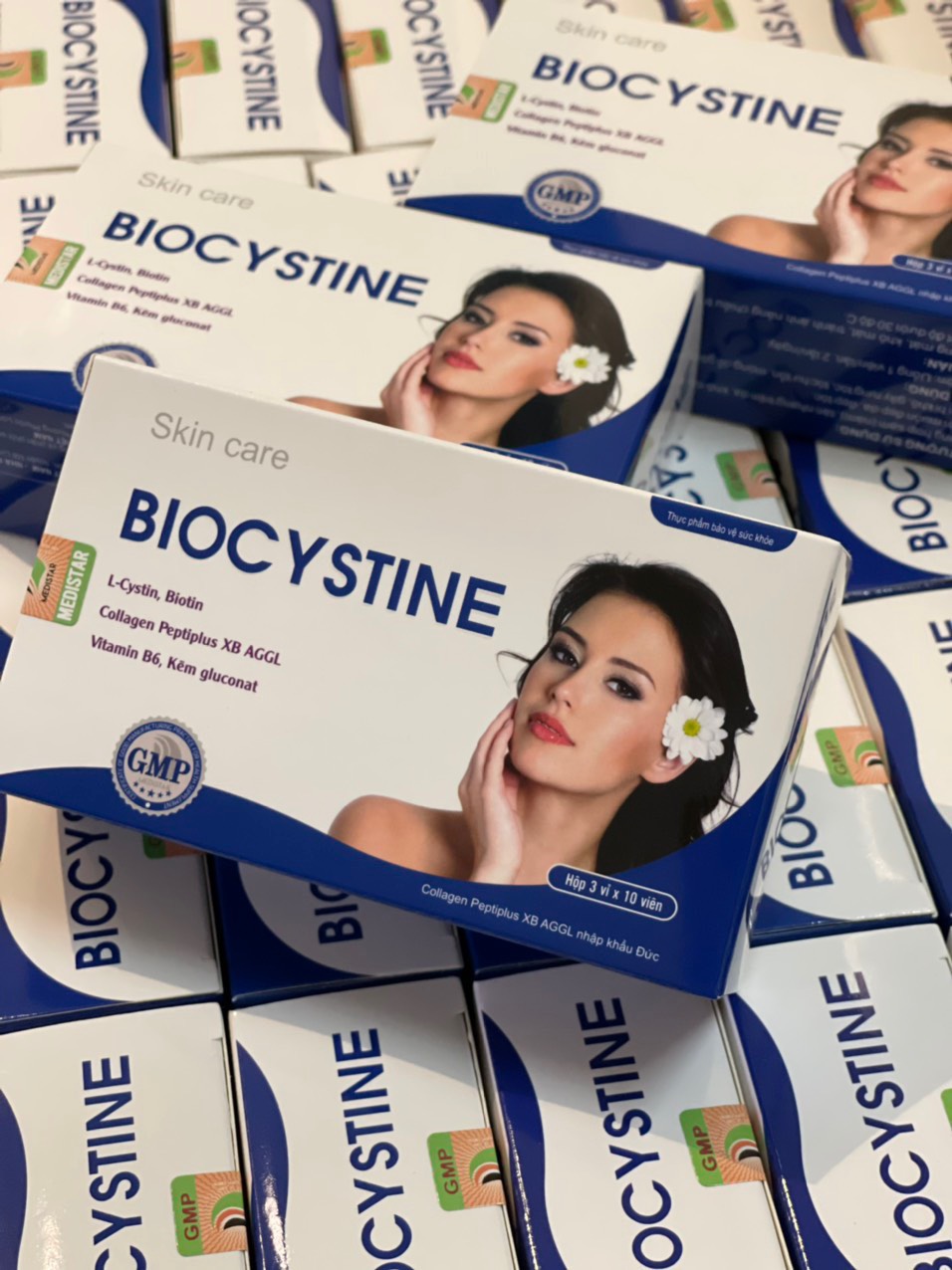 ✅[Chính Hãng] Biocystine Viên uống đẹp da,sáng da, khỏe tóc