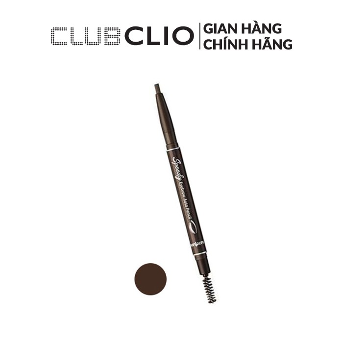 (màu 003 Brown) Chì Chân Mày Peripera Speedy Eyebrow Auto Pencil 0.14G (TF)