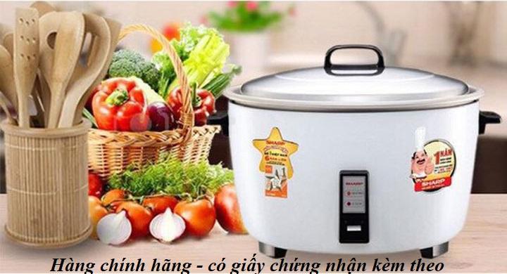 [Trả góp 0%]Nồi cơm điện nắp rời Sharp KSH-D1010V 10 lít