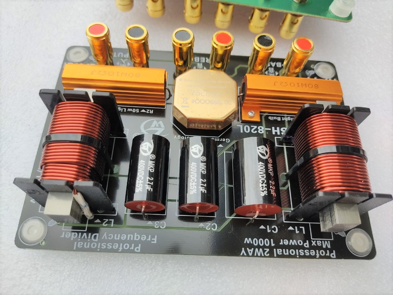 Mạch phân tần 2 loa sh - 820l - có chống cháy trép 750