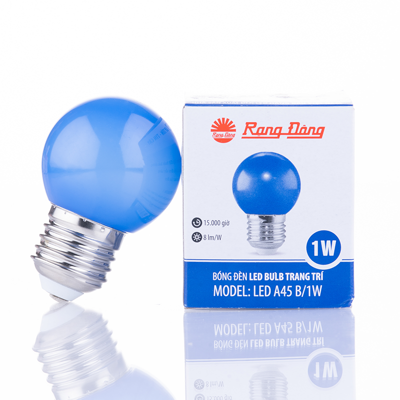 Bóng đèn Led bulb trang trí A45 1W