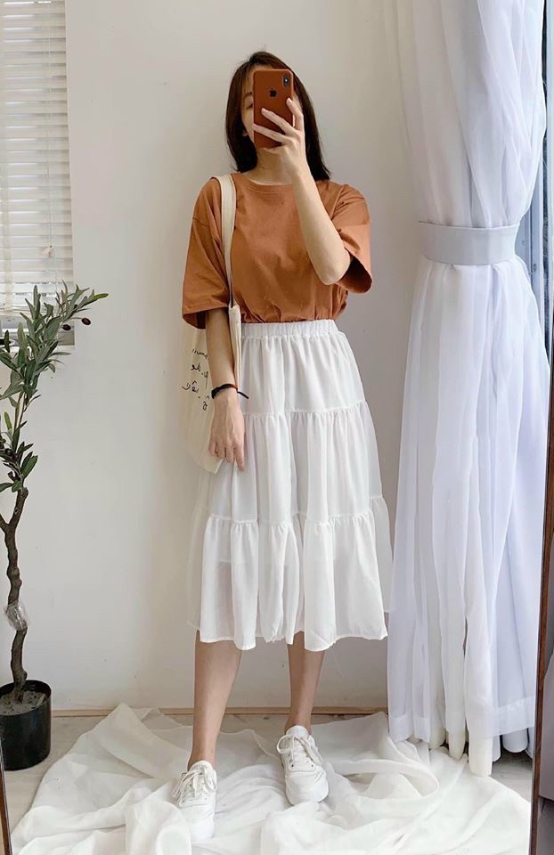 CHÂN VÁY VOAN TẦNG, PHỤNG HOÀNG