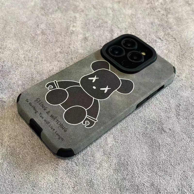 Ốp lưng iphone in hoạ tiết Kaws 3D da lộn cho 7plus/8plus/x/xs/xsmax/11/12/13/14/pro/max/promax/plus/shin/case
