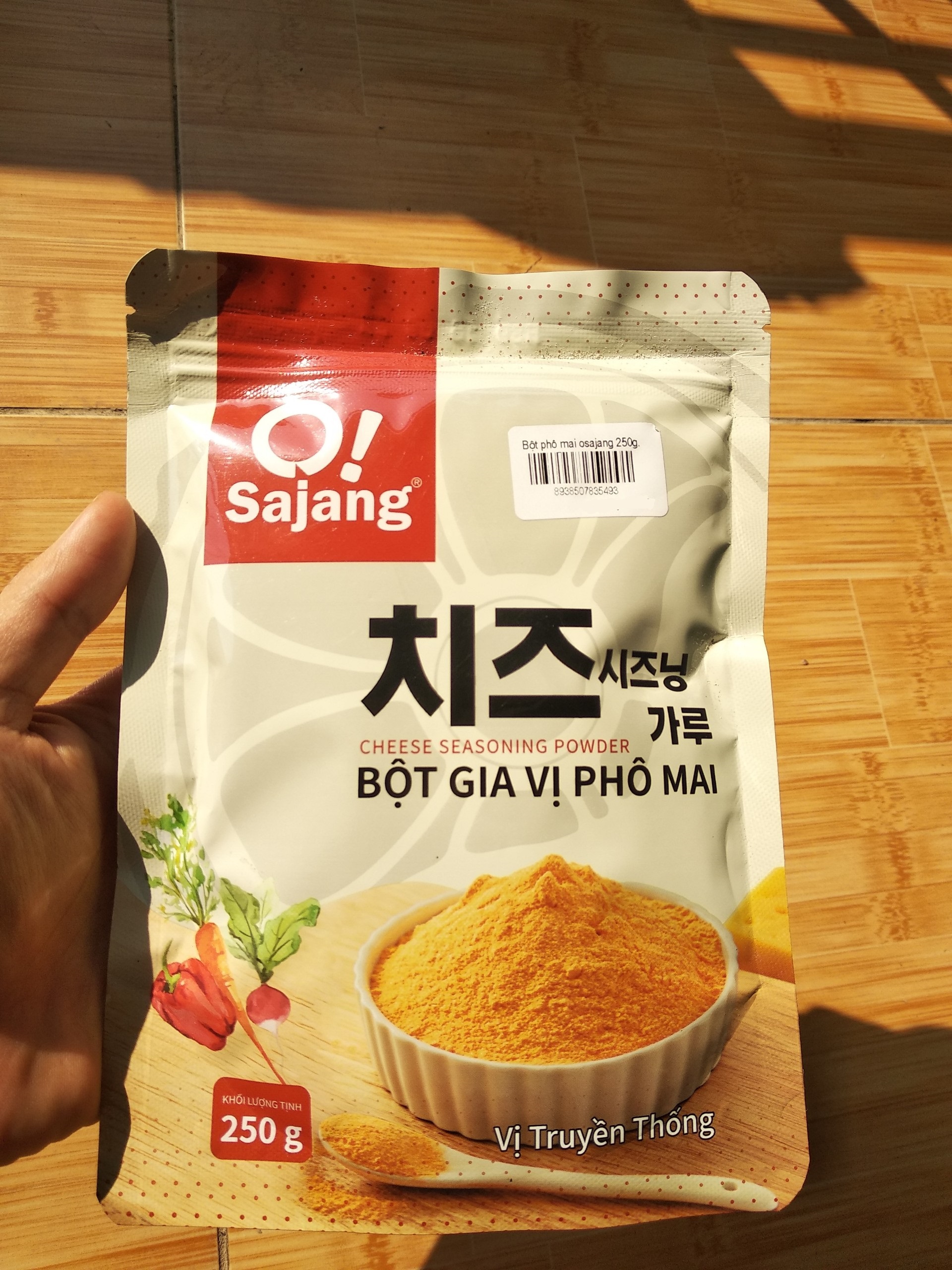 Bột phô mai Hàn vị truyền thống 250g