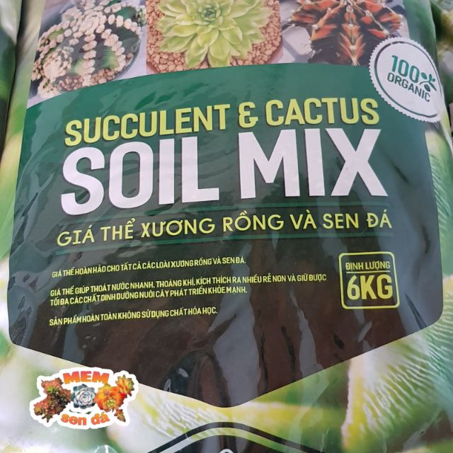 Đất trồng soil mix túi lẻ 1kg