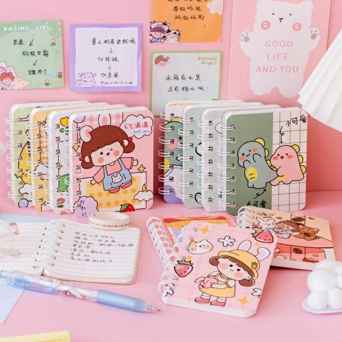 sổ tay siêu dễ thương A7