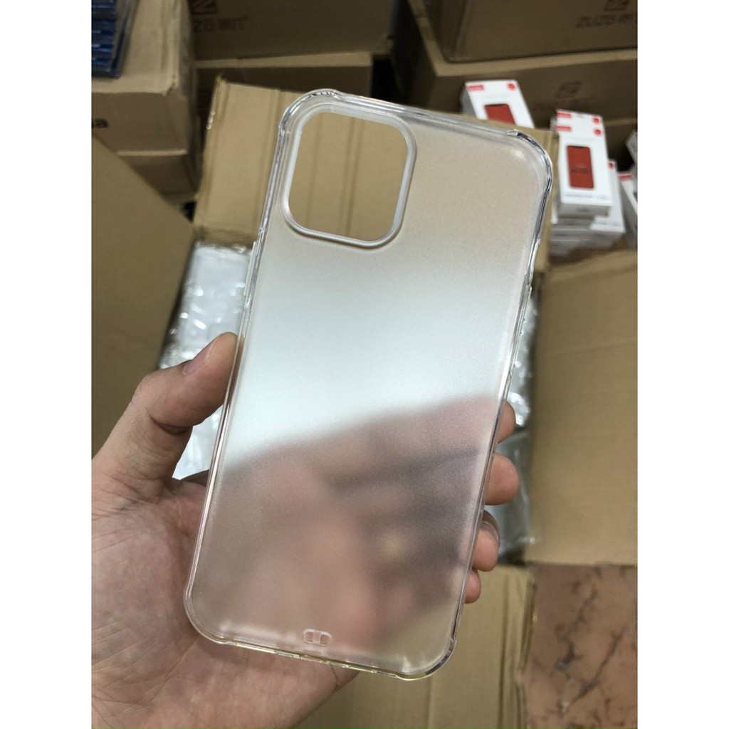 Ốp Lưng iPhone Chống Sốc Lưng Nhám Viền Trong