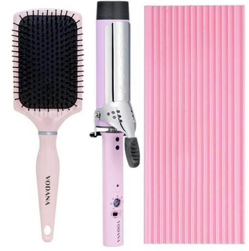 Máy uốn tóc 32mm 36mm 40mm VODANA Hàn Quốc Violet {có sẵn}