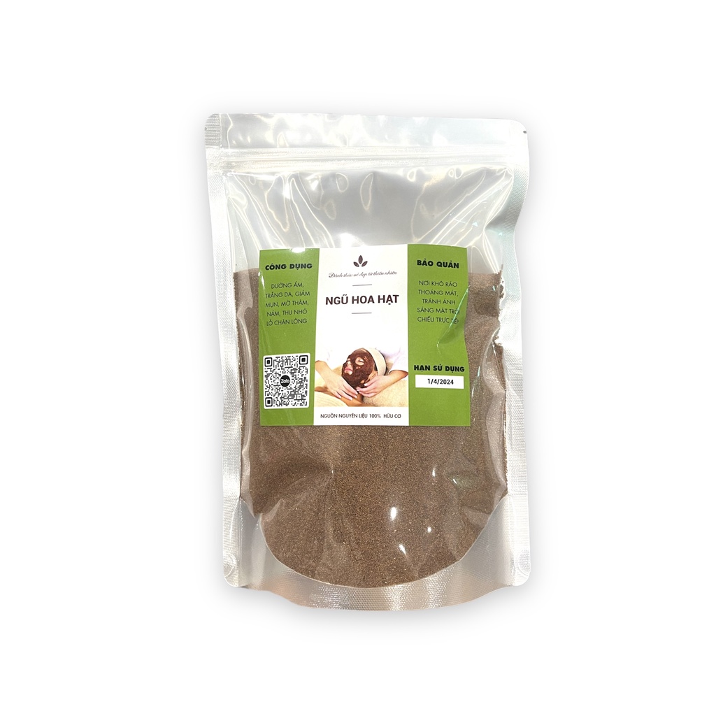 Túi hạt ngũ hoa nguyên chất Natufarm Organic, ngũ hoa hạt - hạt đình lịch loại 1 500g