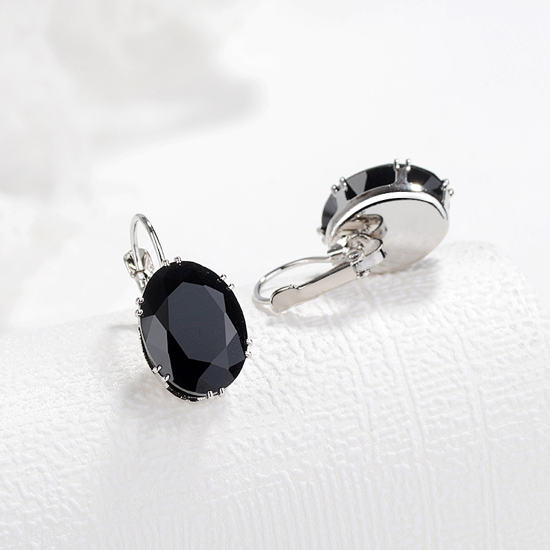Bán chạy châu âu và mỹ kho báu nhiều màu khảm sapphire khuyên tai khuyên tai khuyên tai khuyên tai khuyên tai nụ