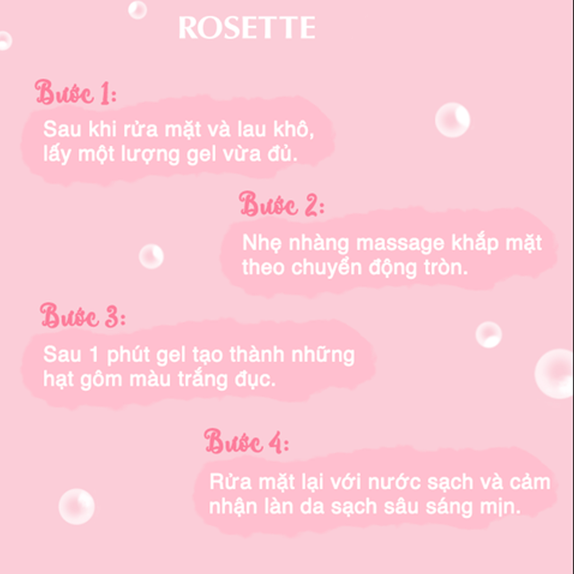 Tẩy Tế Bào Chết Rosette Gommage (120g, 180g)