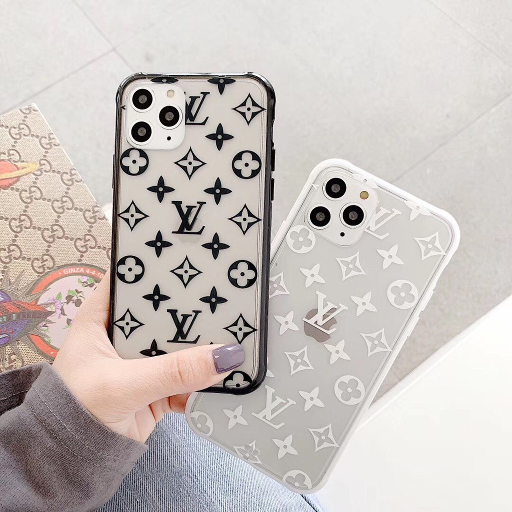 Ốp Dẻo Nhám Trong Suốt Lv Iphone 6 Đến 11 Pro Max