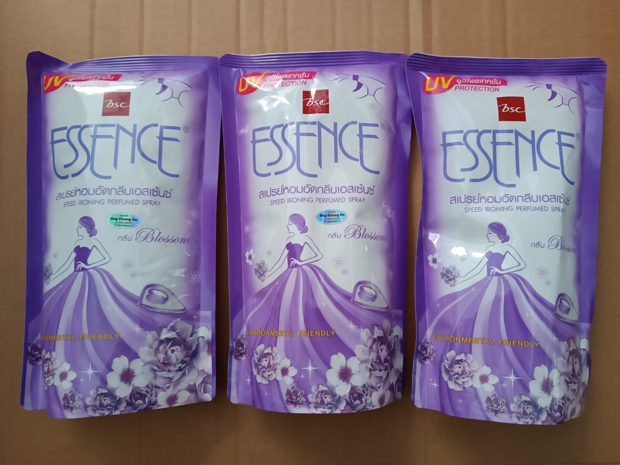Combo 3 túi xịt ủi Essence 500ml nhập Khẩu Thái Lan