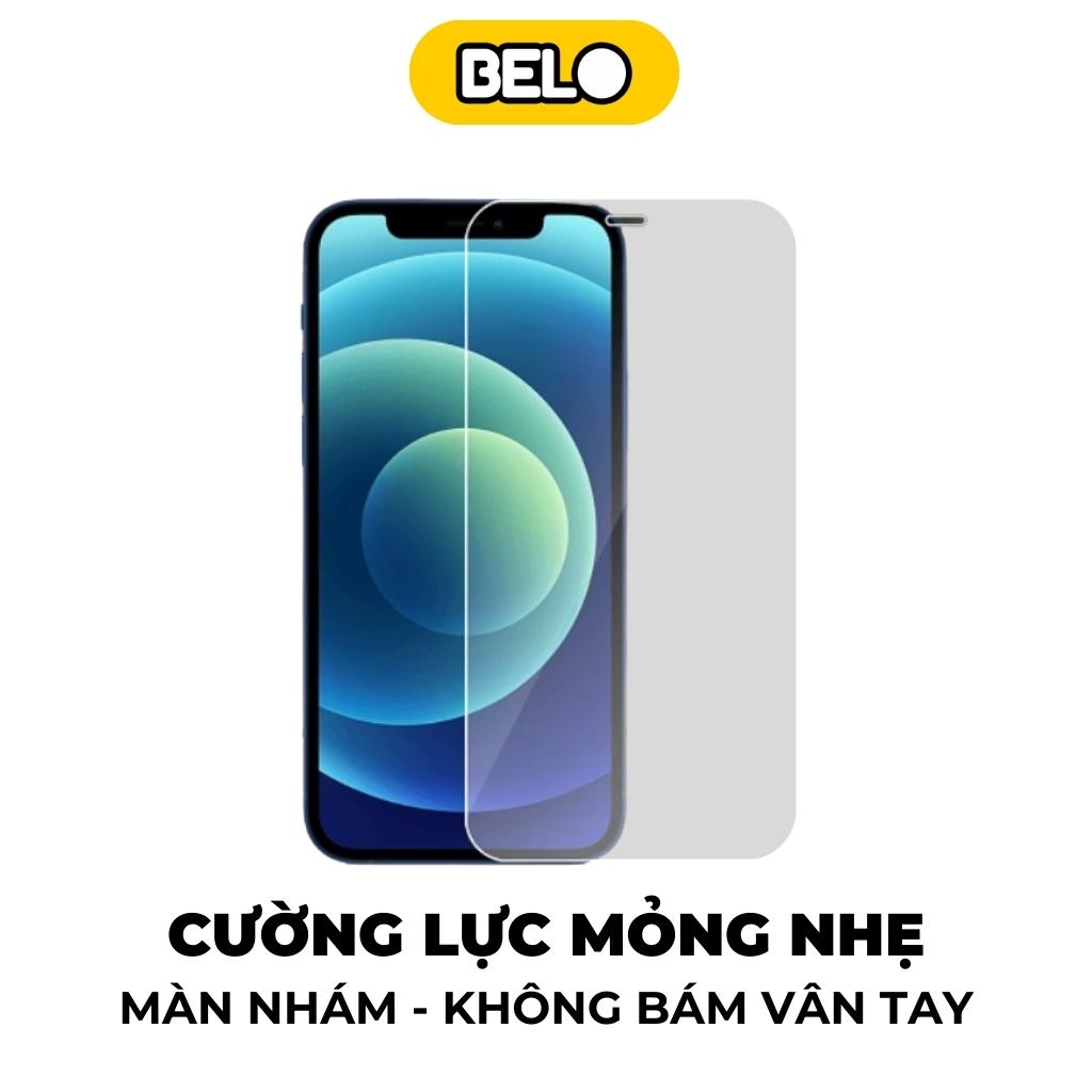 Kính cường lực iphone, cường lực chống vân tay Kingkong cho ip 6/7/8/7plus/8+/x/xs/xsmax/11/12/13/14/pro/promax – Belo