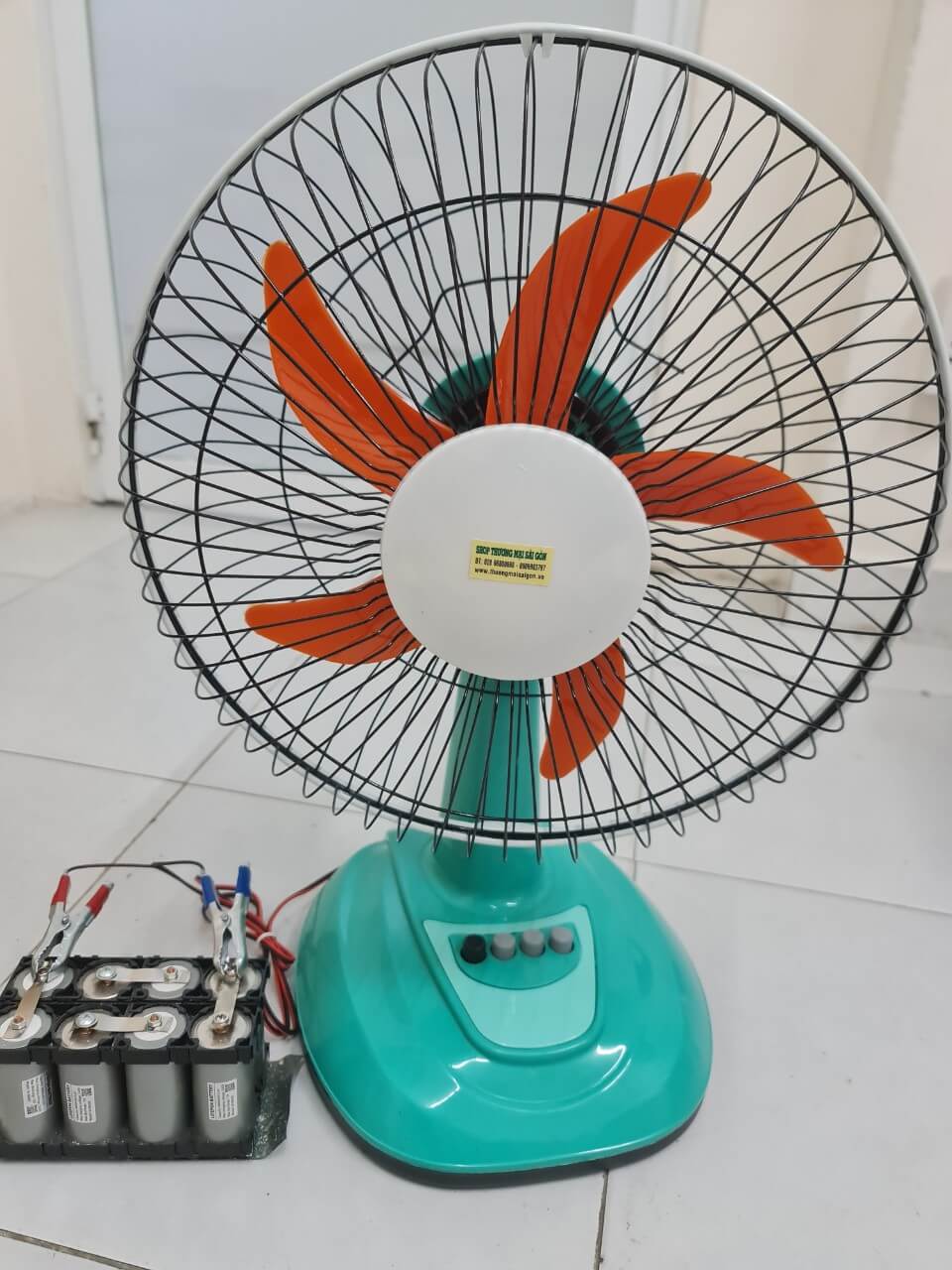 V3 12V Dc Table Fan