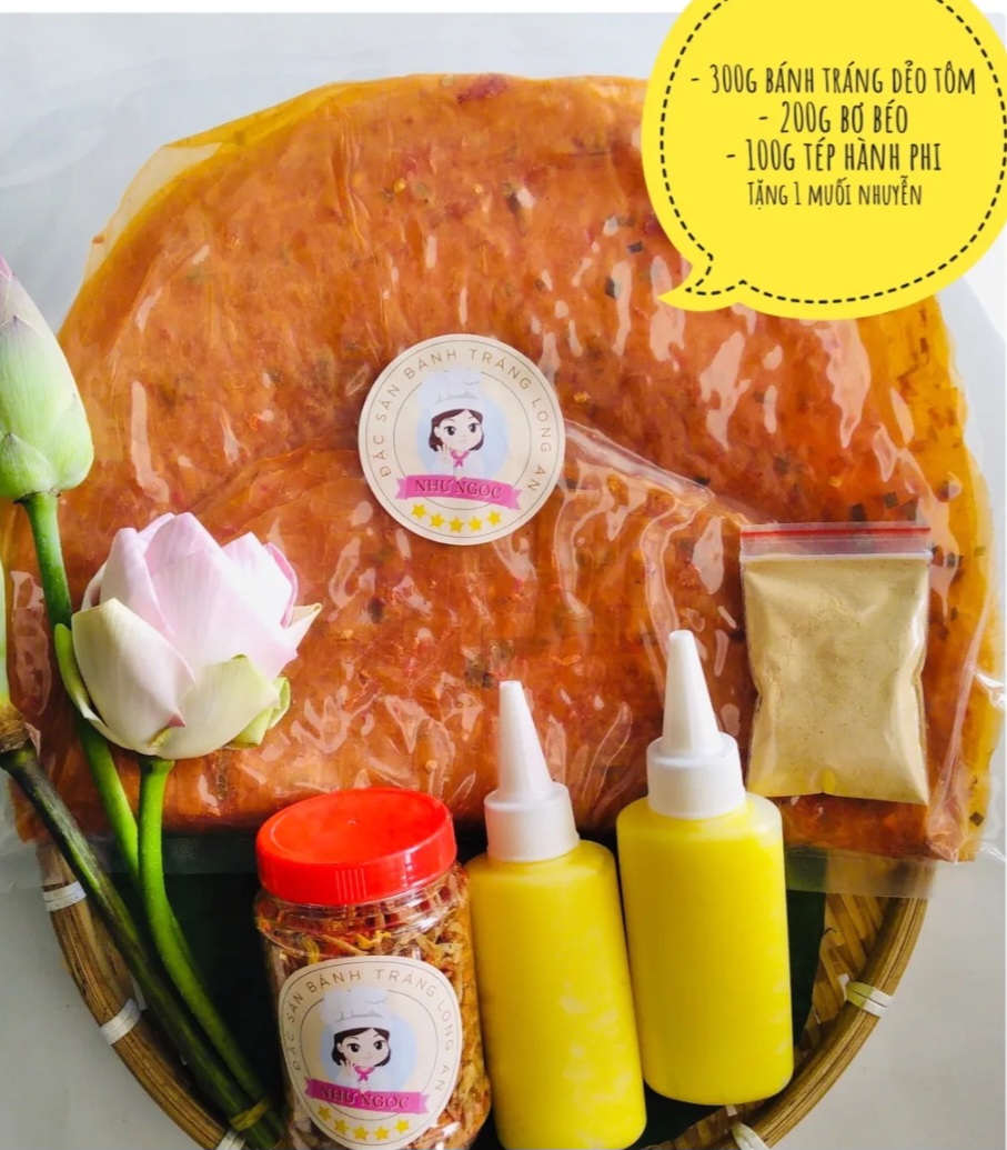 COMBO BÁNH TRÁNG PHƠI SƯƠNG DẺO TÔM