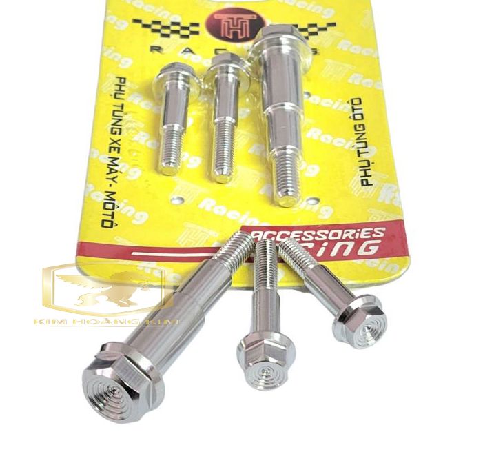 3 ốc Tay thắng Salaya mẫu Thái THRACING inox 304 gắn Vario Airblade...100% Inox 304 Không có đánh giá