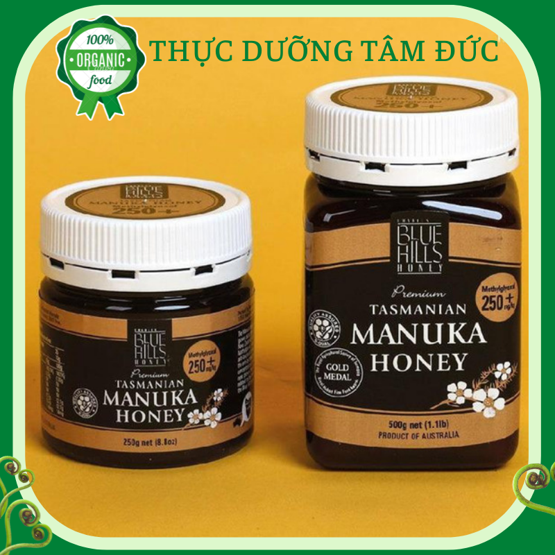 Mật ong Manuka Bluehills 250+ 500g [ Nhập khẩu Úc]