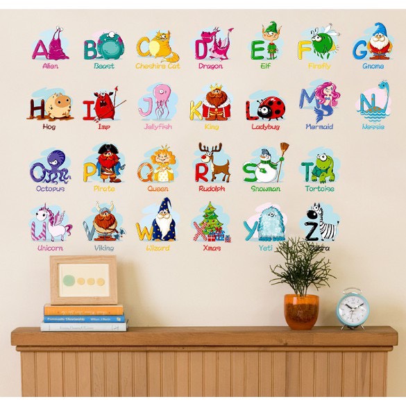 Decal dán tường chọn mẫu trang trí phòng