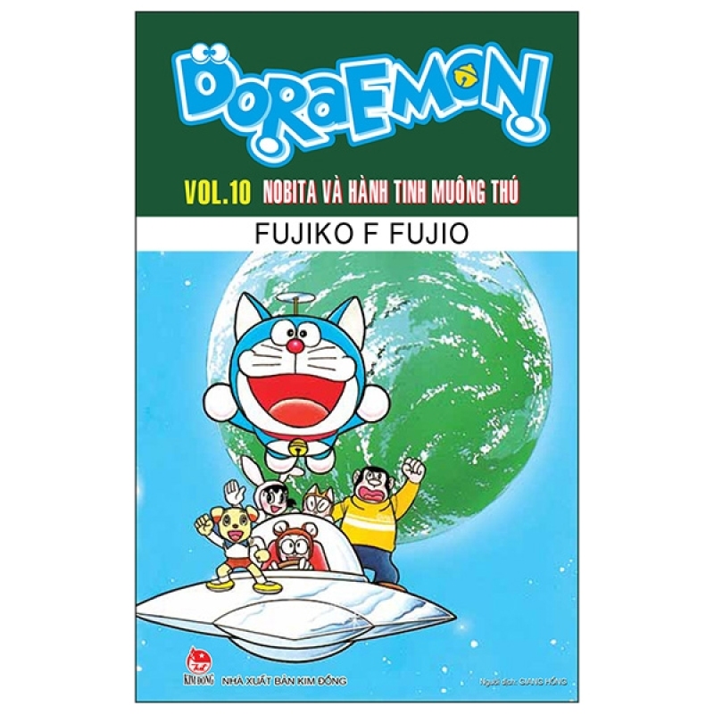Fahasa - Doraemon Tập 10: Nobita Và Hành Tinh Muông Thú (Tái Bản 2019)