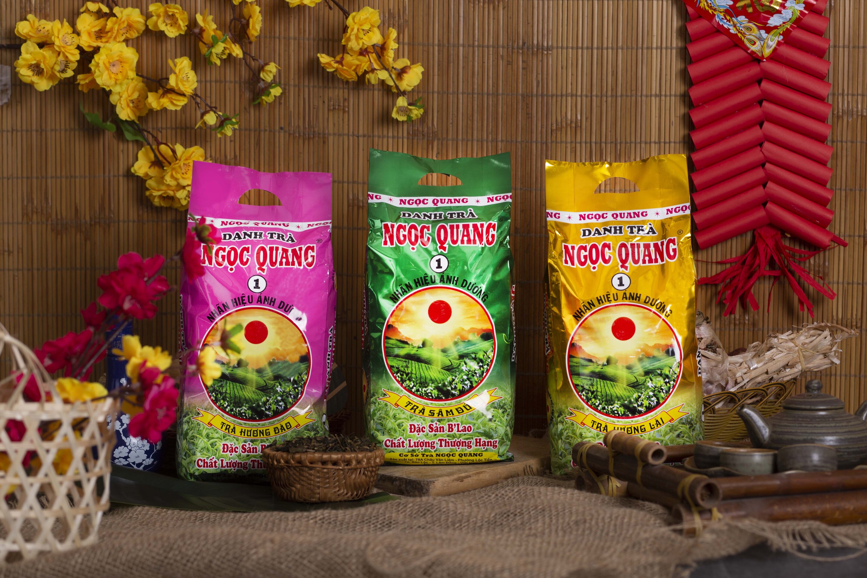 Trà Sâm Dứa Ngọc Quang gói 350G