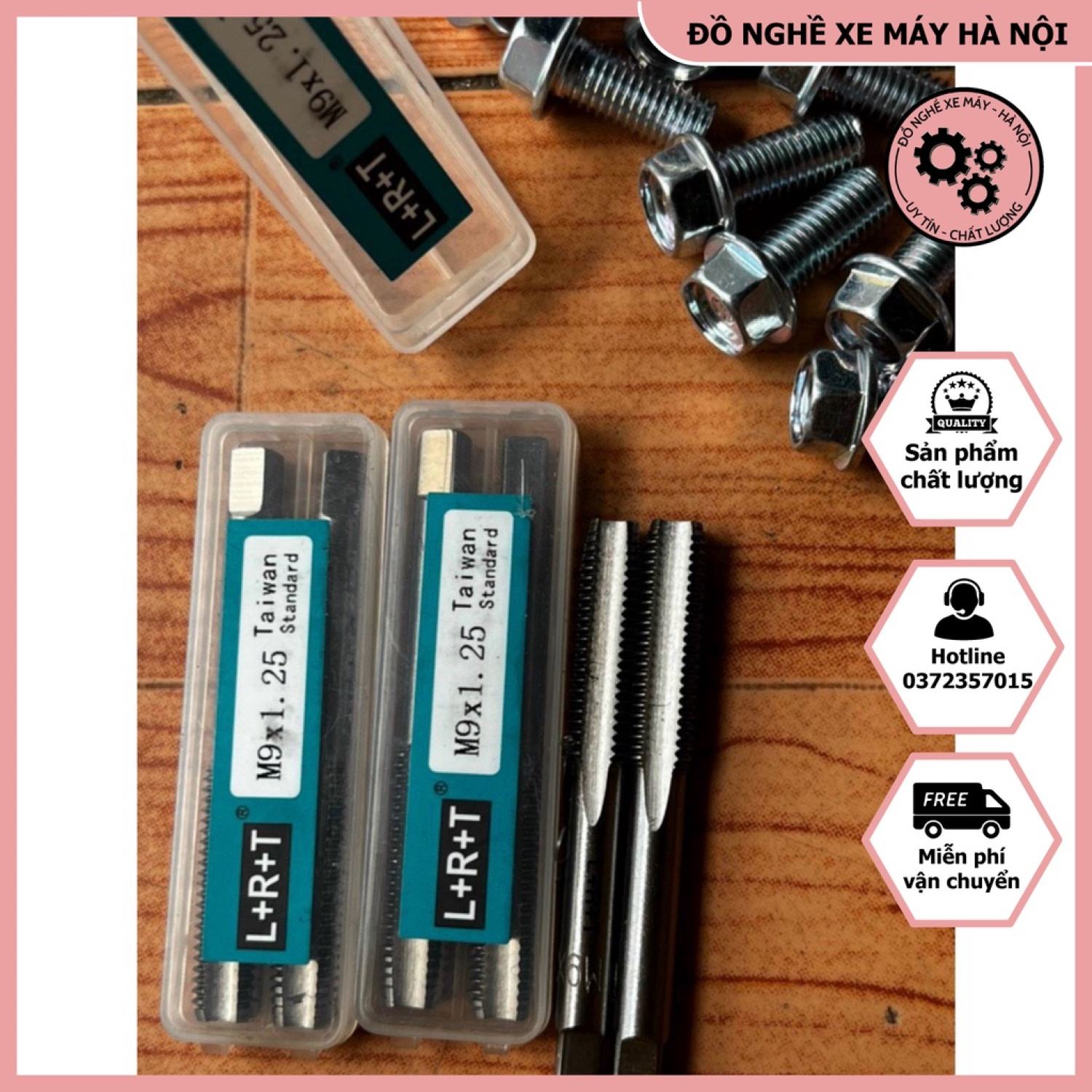 Ốc sịn 9li x 2,5cm bắt dàn chân (30 ốc 9)