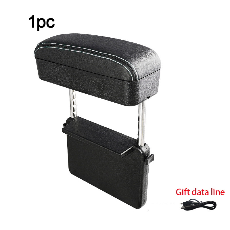 Phụ Kiện Xe Hơi Hộp Tay Vịn Ô Tô Có Sạc Không Dây Dụng Cụ Sắp Xếp Chỗ Trống Hỗ Trợ Khuỷu Tay Có Thể Điều Chỉnh